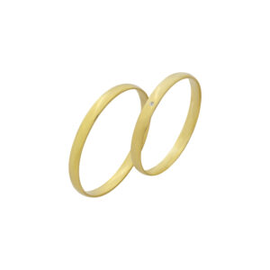 ALIANÇAS DE CASAMENTO ABAULADO POLIDO 2MM
